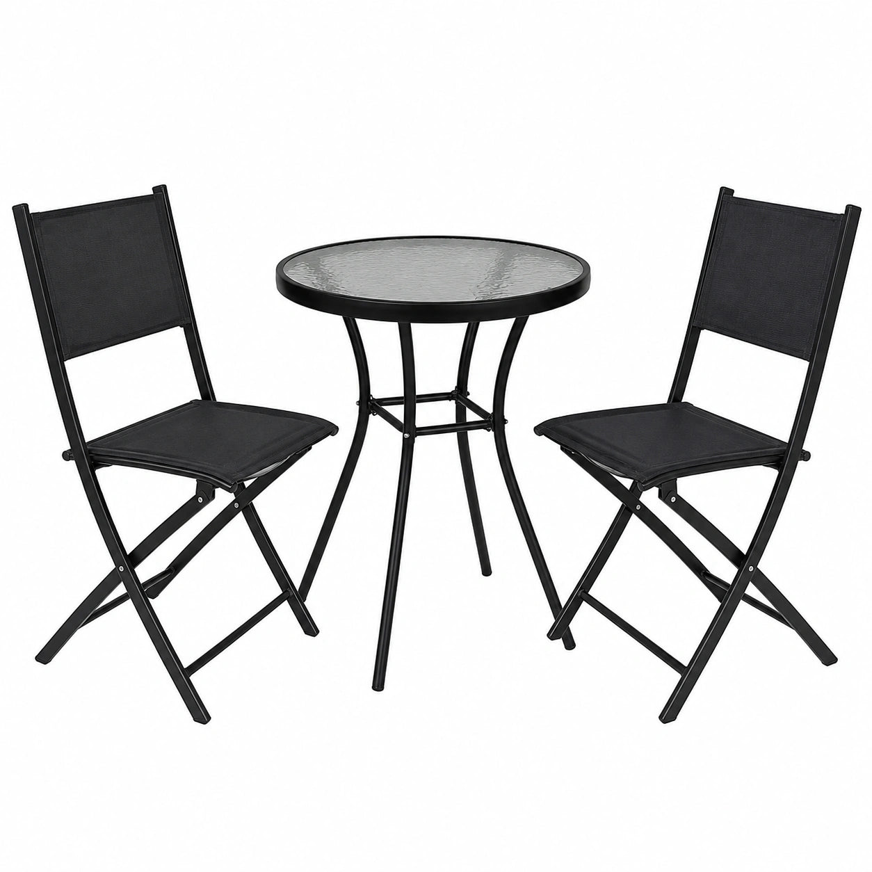 Ensemble de mobilier de balcon pliant, idéal pour terrasse