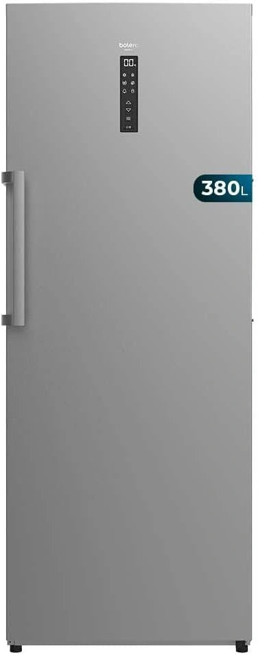Congélateur Vertical Inox 380L No Frost avec Écran