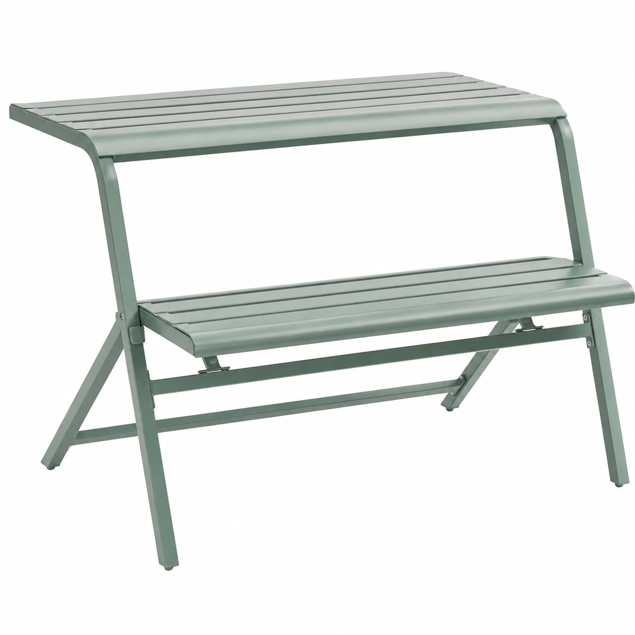 Ensemble de Balcon 2 Places en Acier Vert Olive