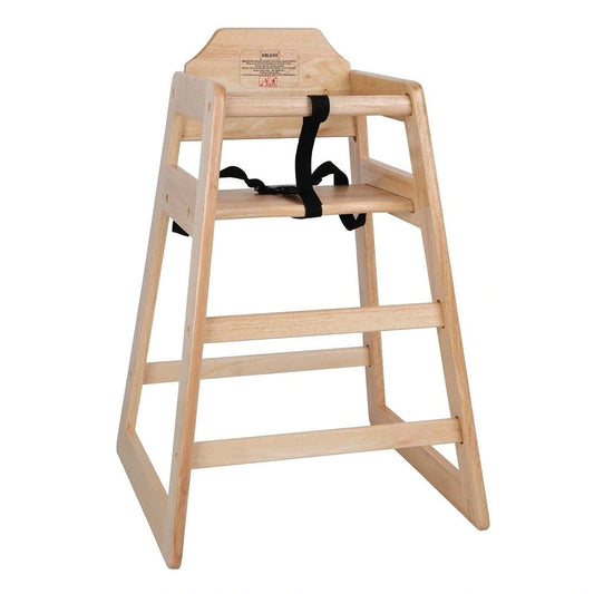 Chaise Haute Bolero en Bois Écologique pour Bébé - Sécurité et Confort