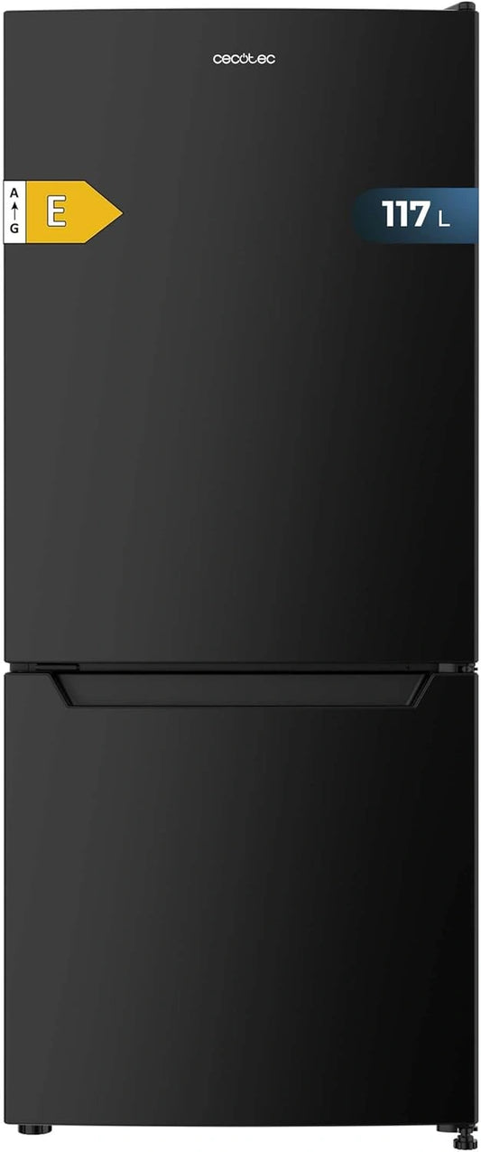 Réfrigérateur Combiné Cecotec Bolero CoolMarket 117 DF Noir